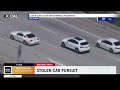 Police pursue stolen Audi SUV from Orange County into Los Angeles County: Part 1