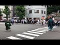 (20240515)京都　加茂祭(葵祭)　女人達(鮮やかな衣装を纏われて新緑の参道を進む女人達に観光客の方々は皆釘付けでした！)