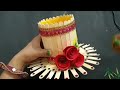 3 Home Decor Ideas Using Icecream Stick and Rubber Band | diy projects