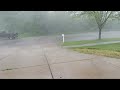 crazy rain in Wisconsin part 1 of 2