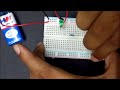 How to glow an LED on a Breadboard