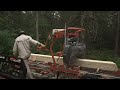 Building a Firewood Storage Shed, Making Lumber with my Bandsaw Mill