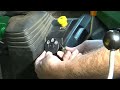 John Deere ignition switch removal or replacement.