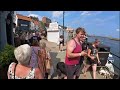 FROM THE STEPS TO THE BRIDGE AT WHITBY