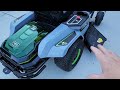 EGO POWER+ 42 inch 56 Volt Battery Powered Z6 Zero Turn Mower ZT4205S Unboxing & How To Assemble