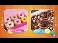 Choose One Button! GIRL or BOY Edition 💙❤️ Quiz Dino