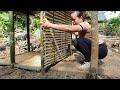 HOW TO BUILD BAMBOO HOUSE FOR DOG 2021 | Lý Thị Ca - Ep.66