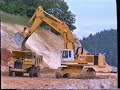 Werksfilmklassiker: Liebherr R 954, 964, 984 , Faun K40.5 Fa. Rädlinger beim Ausbau der A9, 1995.