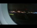 Night takeoff from Chennai international airport in Airbus A320