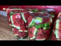 Delicious WATERMELONS in jars WITHOUT VINEGAR, WITHOUT STERILIZATION, The Easiest Recipe!