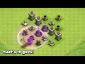 1 Max Level PEKKA VS Every Level Town Hall Base | Clash of Clans