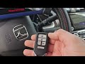 2020 Honda Civic using Autel Universal key