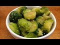 How I Make Steamed Brussel Sprouts for Bright Colors and Great Flavor, Mama's Best