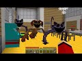 JJ and Mikey SURVIVE IN MAZE WITH Scary MONSTERS FROM Poppy Playtime Chapter 3 Minecraft Maizen
