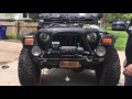 Jeep TJ wrangler 97 - 06 angry Bird jeep grill install