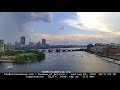 Thunderstorms building timelapse