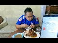 4mins eating letchon manok + 1cup rice challenge