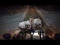 Timelapse #6, Plowing big snow drifts in Sweden with Volvo L35G