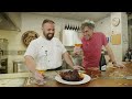 Beer Braised Pork Knuckle by Baladin Craft Brewery with Christian Meloni Delrio