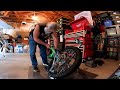 BCR Garage Series: Rabaconda vs. '88 Softail front tire