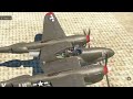 P-38 Lightning - Goodwood to Normandy - D-Day flight