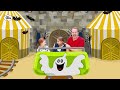 Baby Shark Finger Family Song for Kids with Steve and Maggie | Haunted House Go Away, Monsters! Song