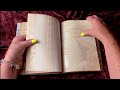 1946 Vintage Wall paper Sample Book (Soft Spoken Version) Thick paper page turning~ASMR