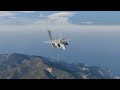 Ukrainian Fighter Jets and War Helicopters Attack on Russian Second Gas Supply Convoy - GTA 5
