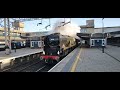 LSL 34046 'Braunton' at Stafford, 5Z34 Southall Loco Services LTD to Crewe HS 14th of February 2023