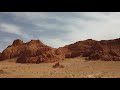 A Mountain Hills In A Desert | Royalty Free 4K Stock Video Footage