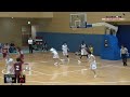 関東大学女子バスケ2017リーグ戦、白鴎大学vs早稲田大学