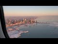 gorgeous  view of Downtown  Chicago  while on final to MDW enroute to Houston  Hobby.