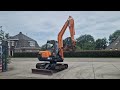 Hitachi ZX50, 2007, 4-cil. Kubota motor 8679 uur, sloop/sorteerfunctie, origineel NL machine