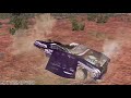 BeamNG.drive - Vehicles Drive On Destructive Spiked Track