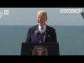 El discurso de Biden reconociendo a los veteranos de la Segunda Guerra Mundial