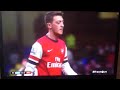 Per Mertesacker telling Özil to go over and applaud the fans