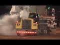 Lucas Oil Hot Rod Semi Trucks In Action At The Shippensburg Community Fairgrounds