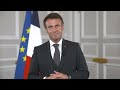 Journée du volontariat français 2022 - Allocution du Président de la République Emmanuel Macron.