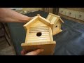 Woodworking Diy / Birdhouse making / Kuş Evi Yapımı