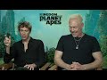 Owen Teague and Kevin Durand Monkey Around With Us | Kingdom of the Planet of the Apes Interview