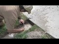 How to install a sprinkler pipe/conduit under a sidewalk