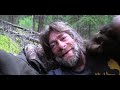 Bushcrafting an Old Man's Beard Survival Blanket | Solo Overnight