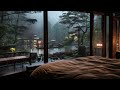 🌧️ Sleep Immediately with Soothing Rain Sounds | The Rain Sound to Outside the Window at Night