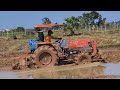 Tractor Kubota Working, Kubota Plowing Field #EP268