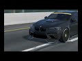 The Crew 2 cutting up in a BMW M2