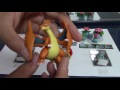 Takaratomy Pokemon Figures タカラトミー ポケモン フィギュア: Pikachu (ピカチュウ) and Mega Charizard Y (メガリザドン Y) Figure