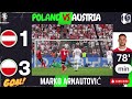 Highlights:  Poland 1-3 Austria UEFA EURO 2024 | @SheoSports | POLAND VS AUSTRIA EURO 2024