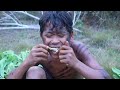 Primitive Skill - Cooking Coconut water with Chicken Thighs in Jungle | Traditional Recipe Cooking