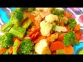 Chinese Stir Fried Vegetables|Healthy Recipe|Chinese Recipe