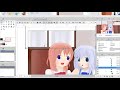 Behind the Synfig Art - Three GochiUsa Fan Arts (Pt. 2 - Sweet Treats)